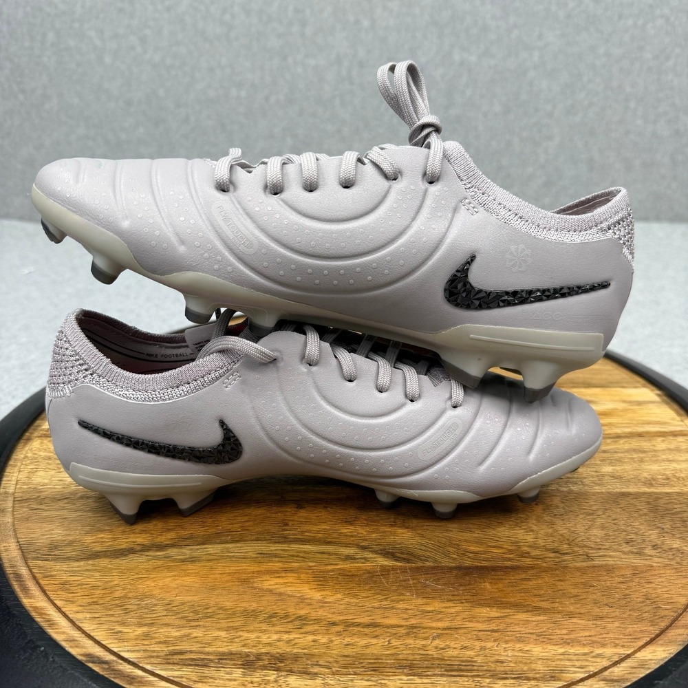 Nike Tiempo Legend 10 Elite FG Soccer Cleats Men's 6 Atmosphere Grey FQ3250-001 - Picture 5 of 7
